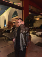 Load image into Gallery viewer, Fringes Faux Leather Jacket