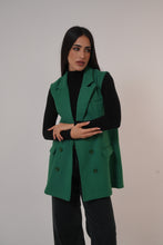 Load image into Gallery viewer, Wool Sleeveless Pocket long Vest