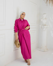 Load image into Gallery viewer, Monochrome Shirt & Wrapped Skirt Set