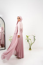 Load image into Gallery viewer, Amwaj gown in Pink with cover chest
