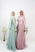 Load image into Gallery viewer, Amwaj gown in Pink with cover chest
