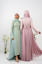 Load image into Gallery viewer, Amwaj gown in Pink with cover chest