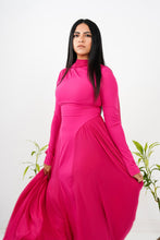 Load image into Gallery viewer, Amwaj gown in Hot Pink with cover chest