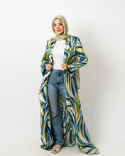 Load image into Gallery viewer, wrapped colorful satin dress