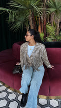 Load image into Gallery viewer, Fringes Faux Leather Jacket