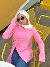 Load image into Gallery viewer, Asymmetrical Rouched side Top