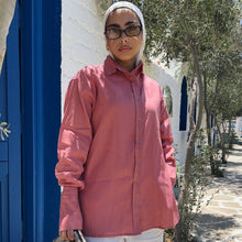 Load image into Gallery viewer, Pure Linen oversized-Shirt