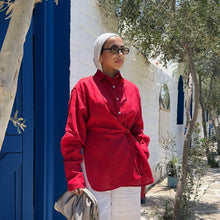 Load image into Gallery viewer, Pure Linen oversized-Shirt