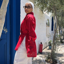 Load image into Gallery viewer, Pure Linen oversized-Shirt