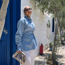 Load image into Gallery viewer, Pure Linen oversized-Shirt