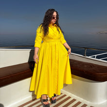 Load image into Gallery viewer, ZAYNA Wrap Shirt Dress