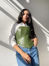 Load image into Gallery viewer, Leather corset