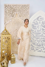 Load image into Gallery viewer, Pearl Organza Plissé Kaftan