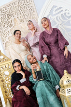 Load image into Gallery viewer, Pearl Organza Plissé Kaftan