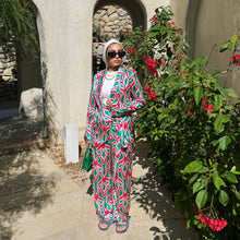 Load image into Gallery viewer, Sunset Flame Silk Set