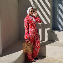 Load image into Gallery viewer, Sunset Flame Silk Set