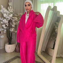 Load image into Gallery viewer, Plisse Co-Ord Set