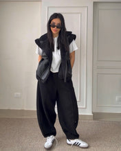 Load image into Gallery viewer, Fur-Lined Leather vest
