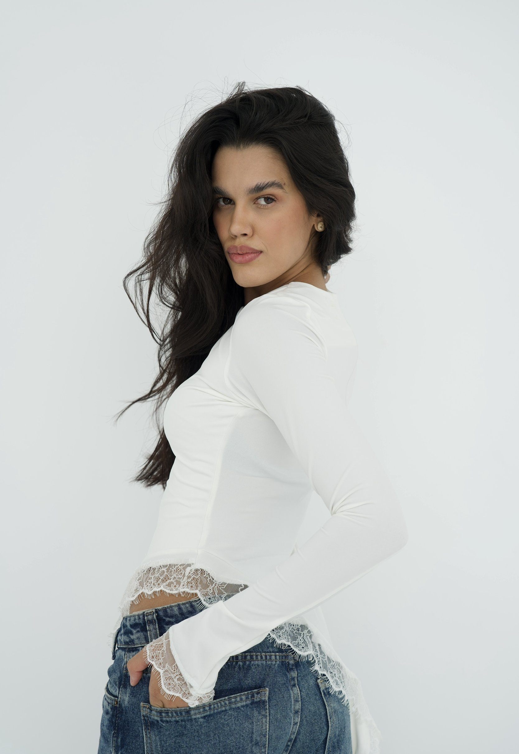 Sculpted Lace Top