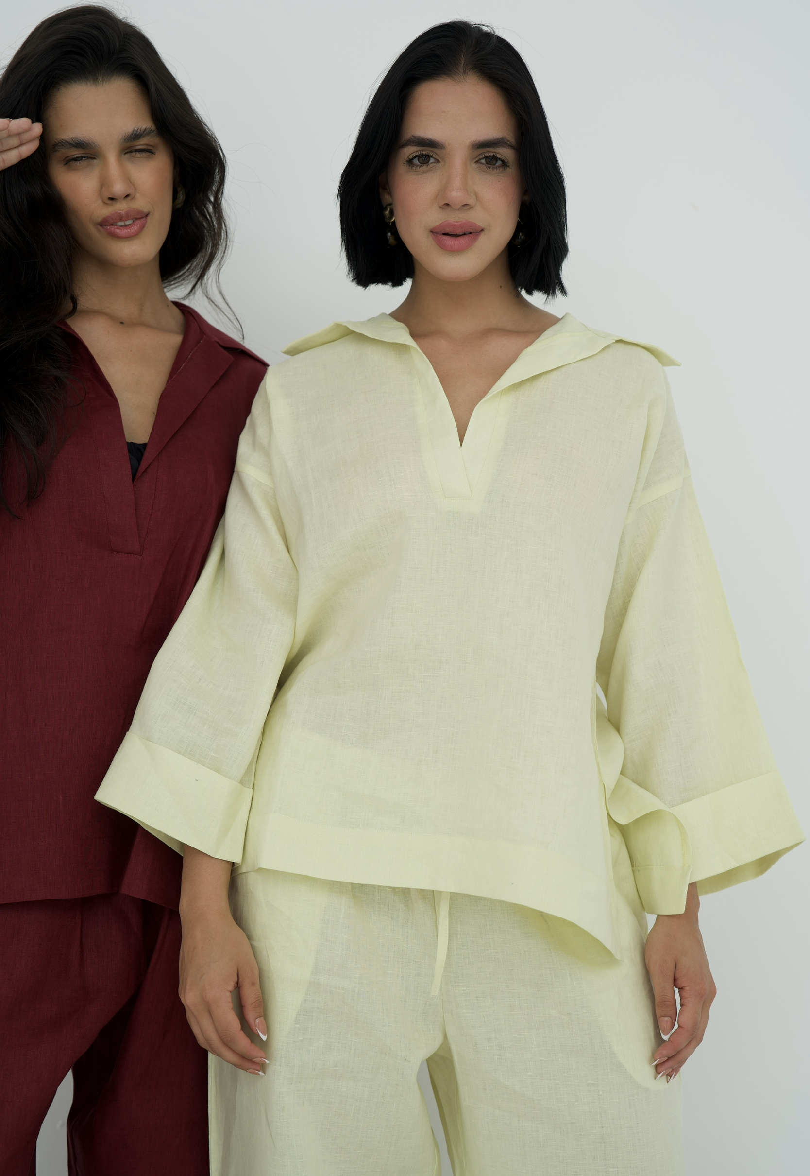 Luna pure linen set