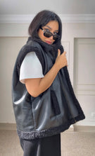 Load image into Gallery viewer, Fur-Lined Leather vest
