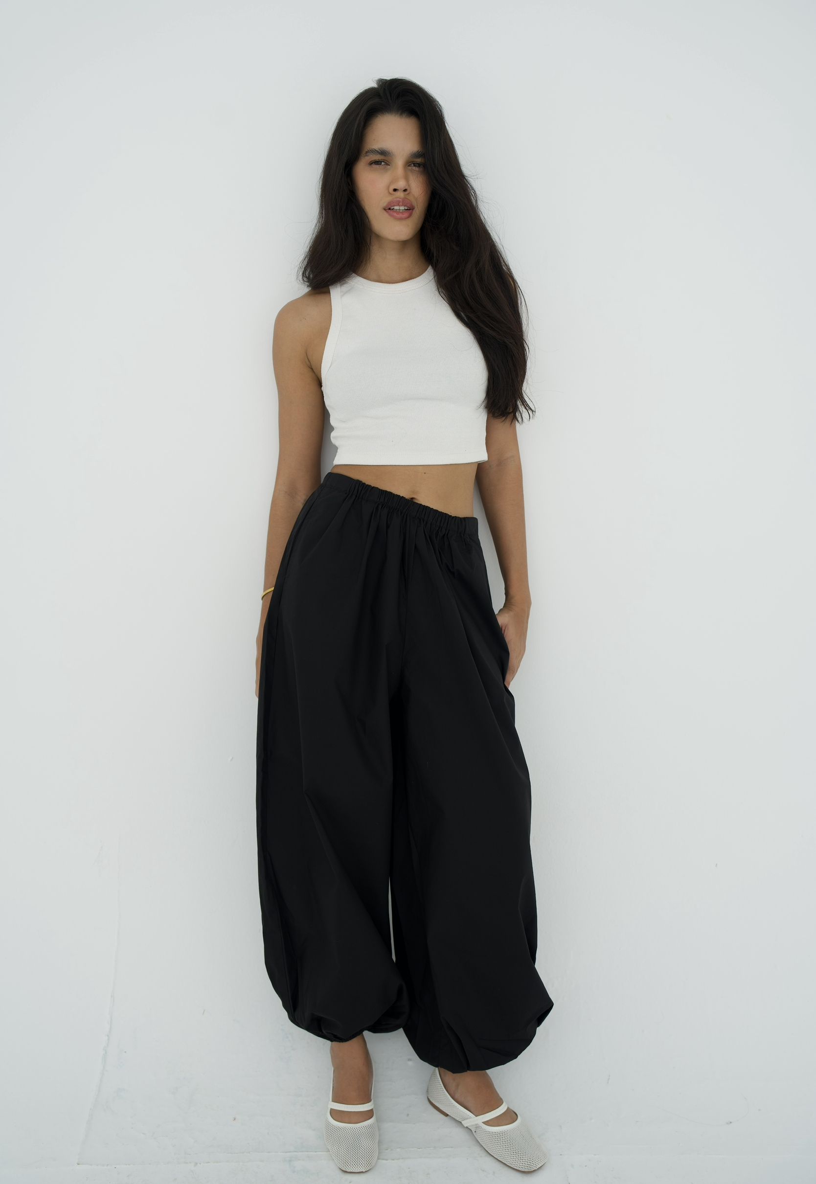 Balloon fit pants