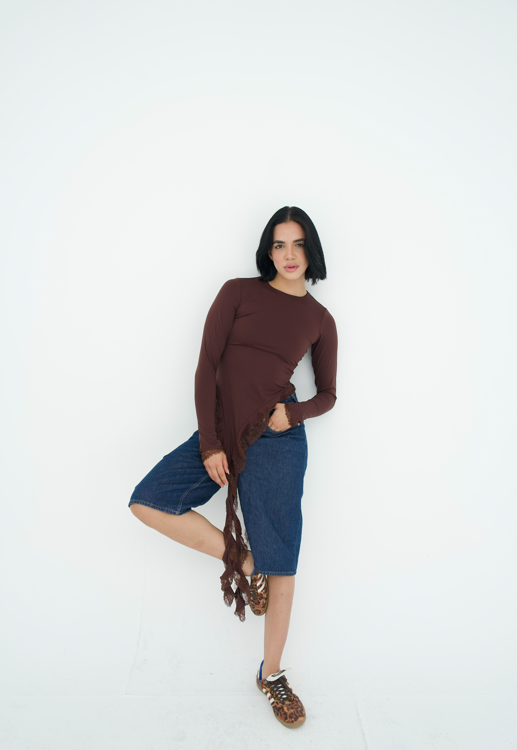 Sculpted Lace Top
