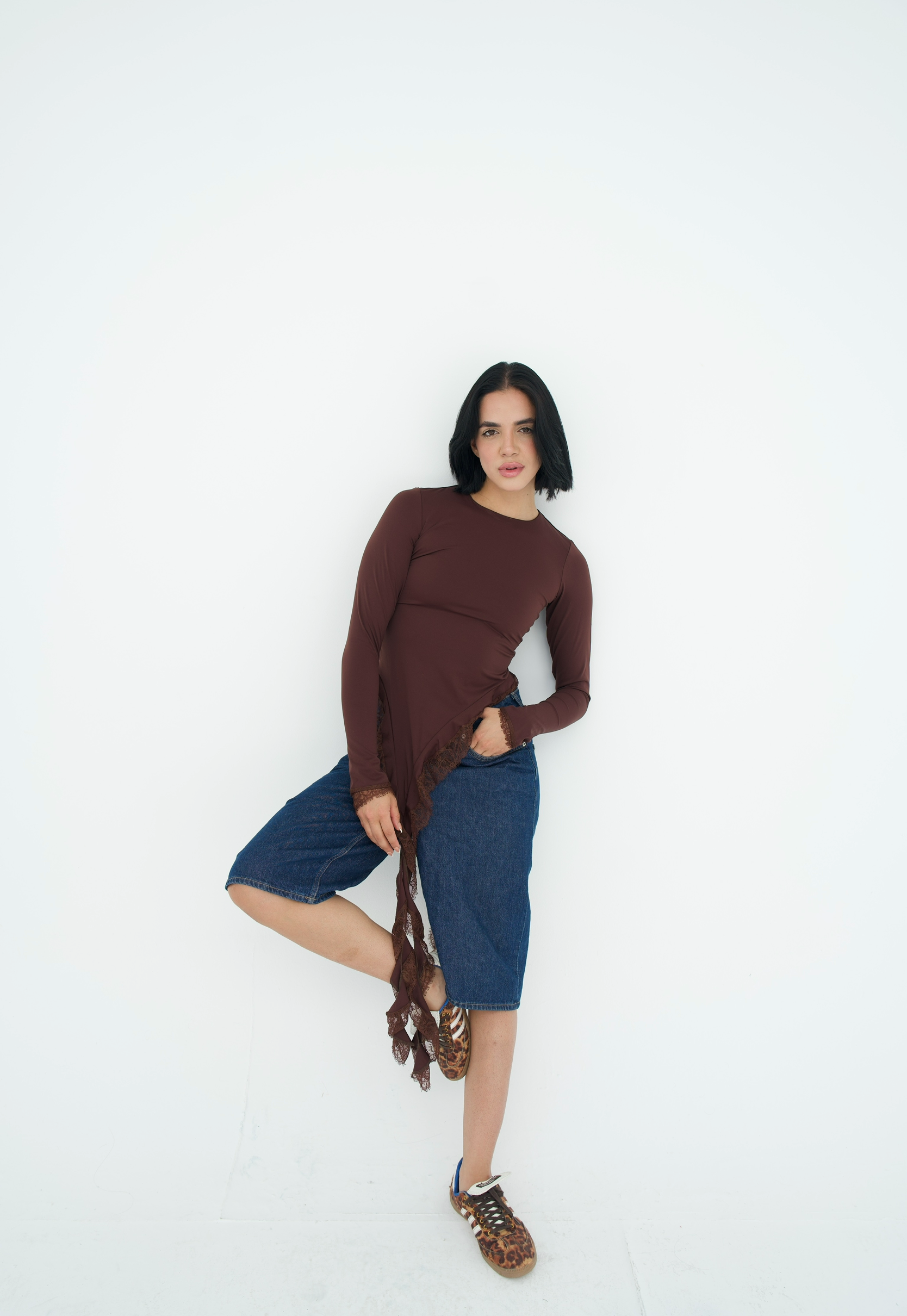Sculpted Lace Top