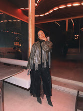 Load image into Gallery viewer, Fringes Faux Leather Jacket

