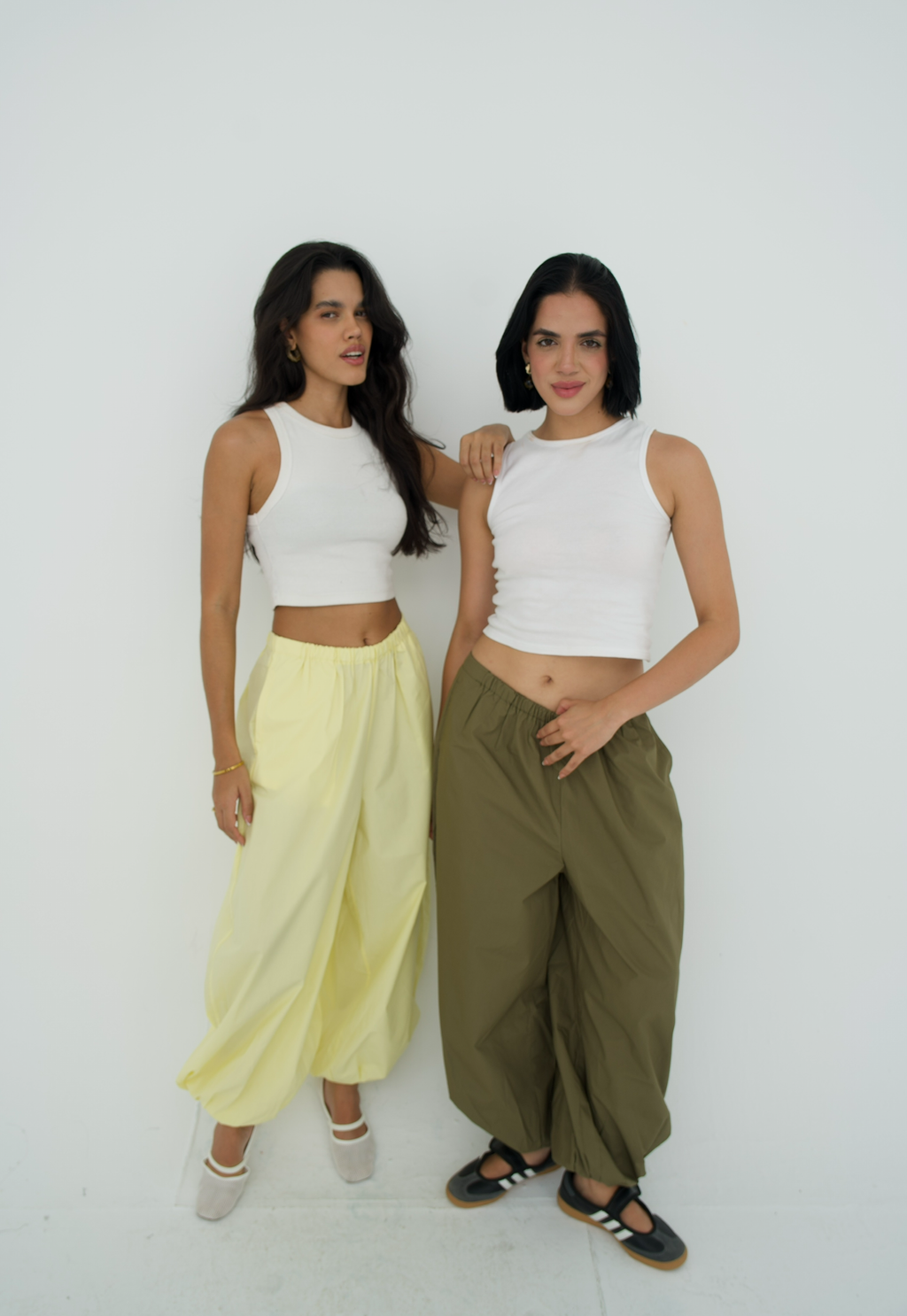 Balloon fit pants
