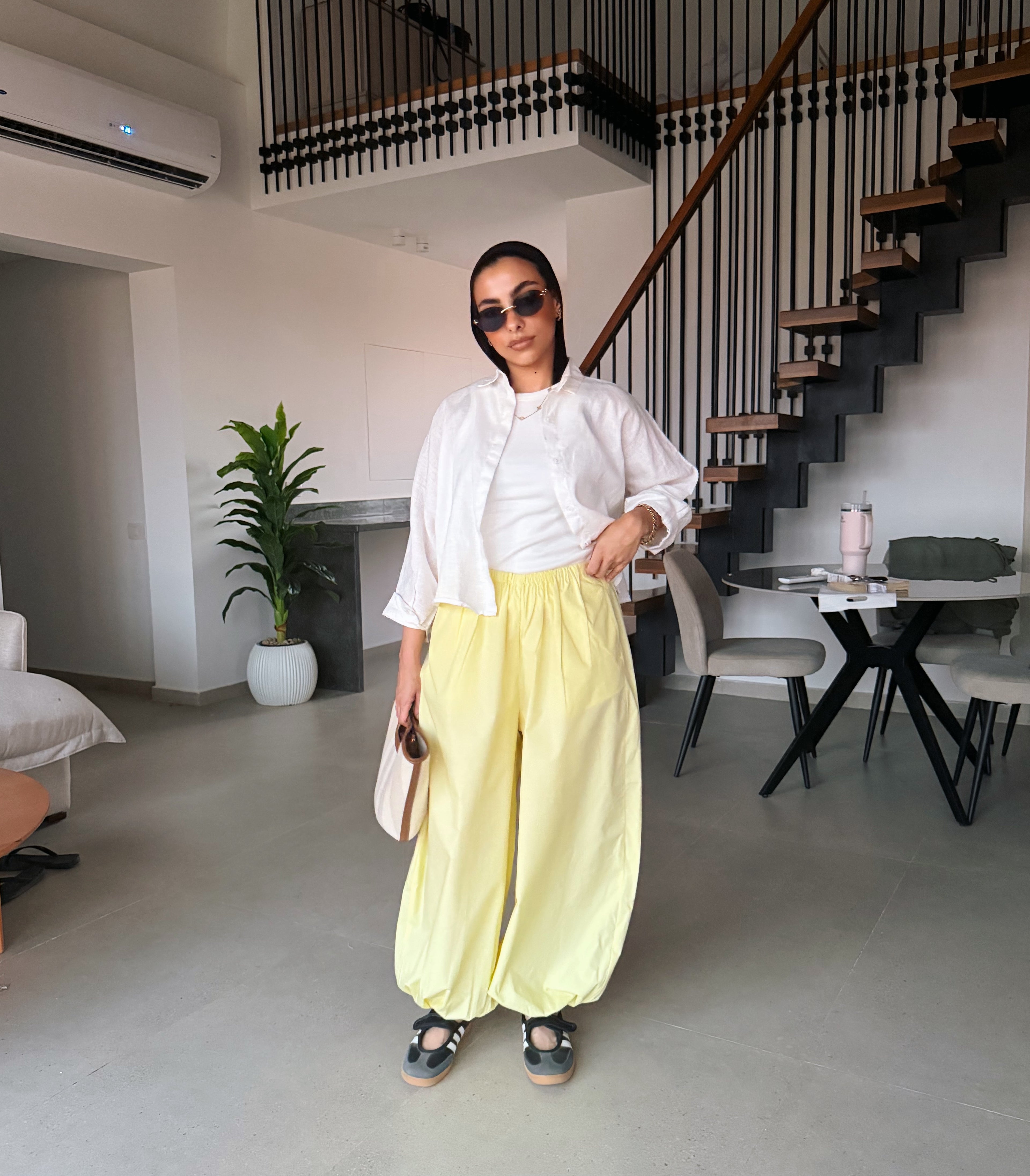 Balloon fit pants