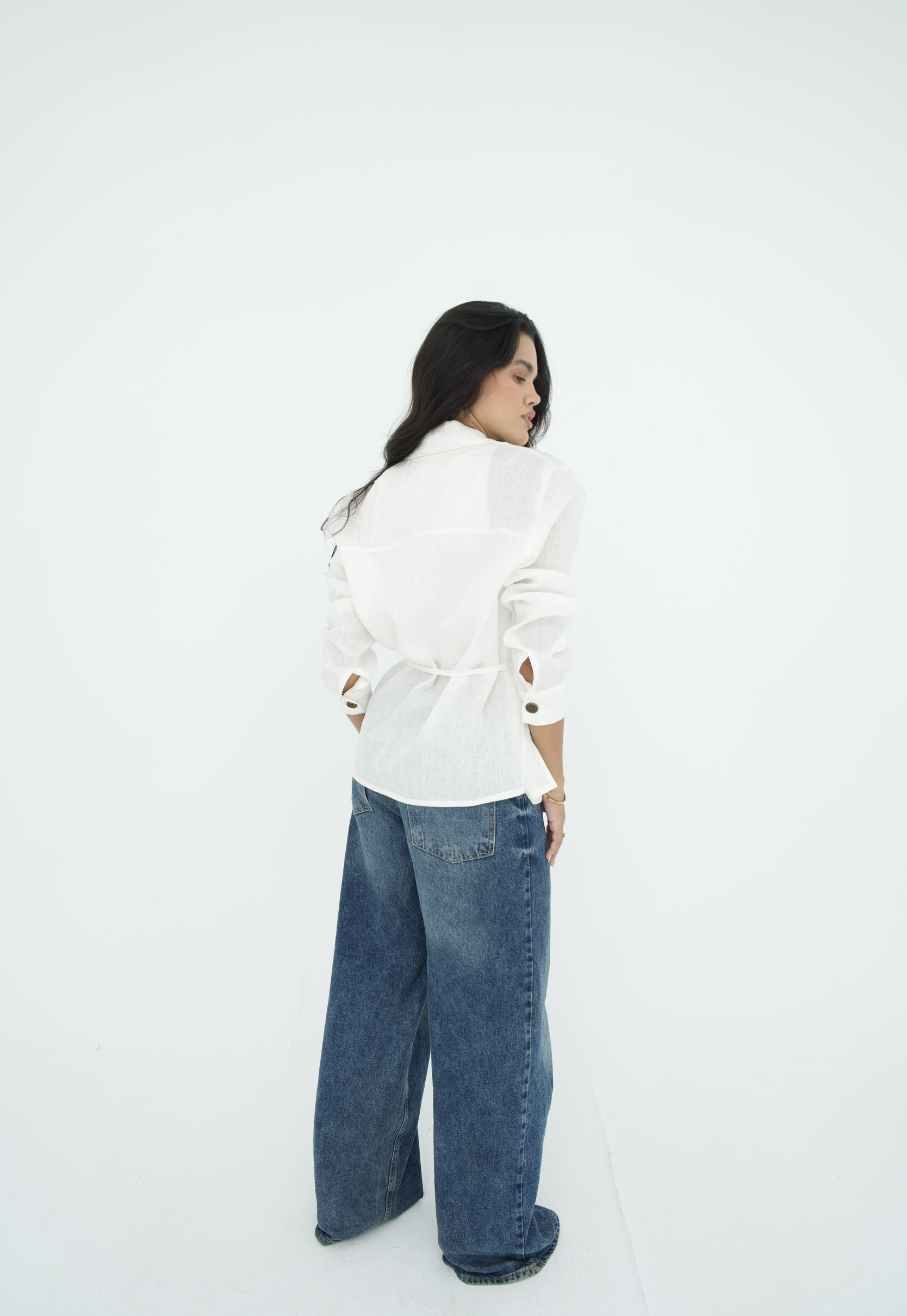 Cargo Linen Shirt