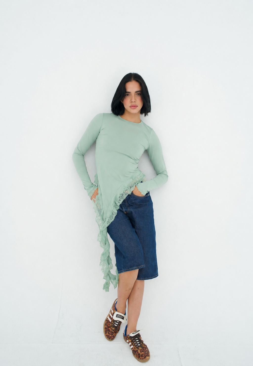 Sculpted Lace Top