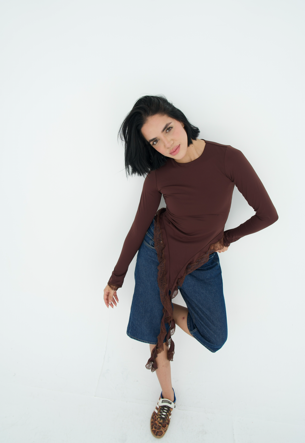 Sculpted Lace Top