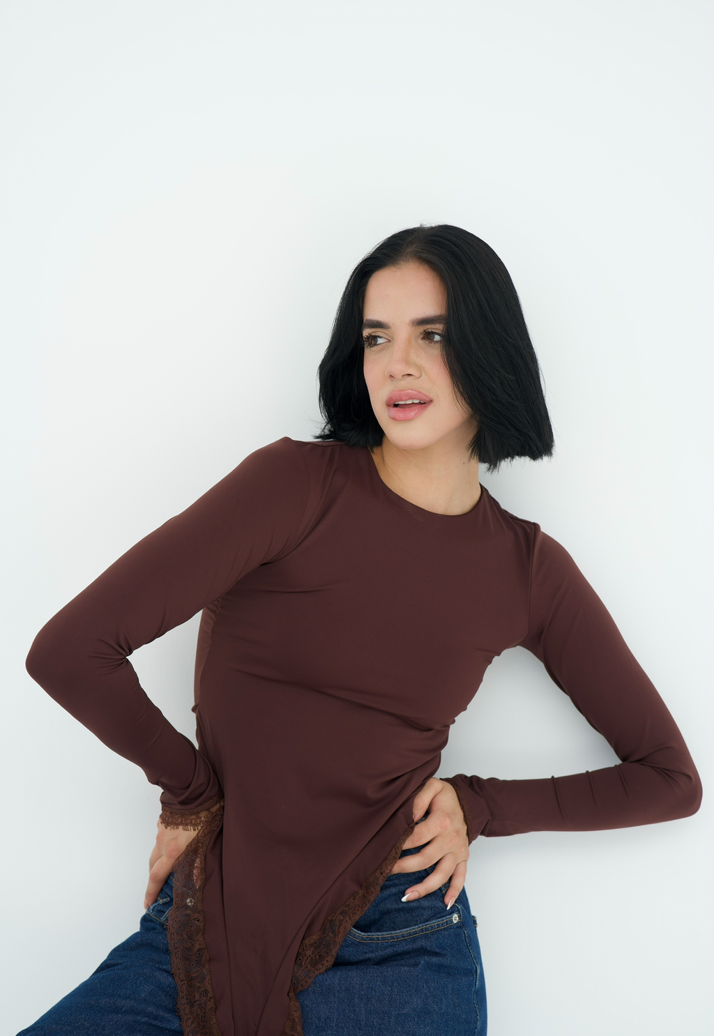 Sculpted Lace Top