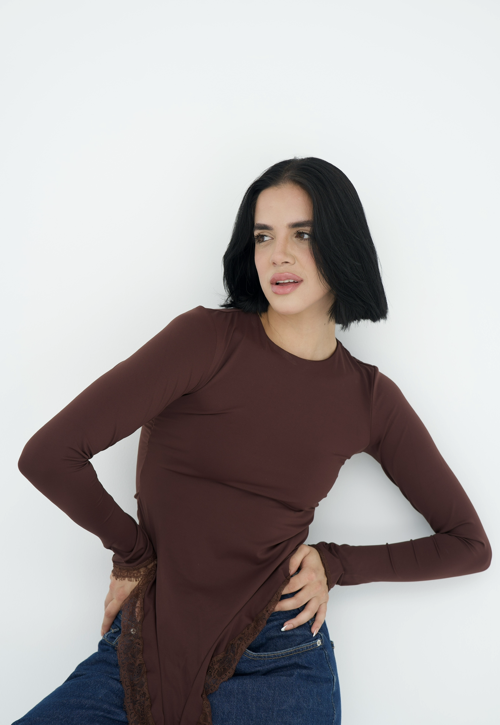 Sculpted Lace Top