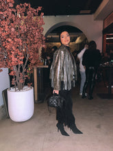 Load image into Gallery viewer, Fringes Faux Leather Jacket
