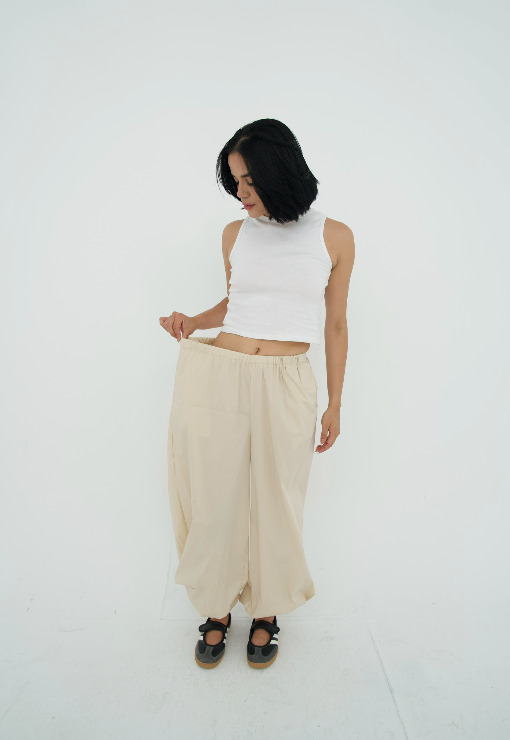 Balloon fit pants