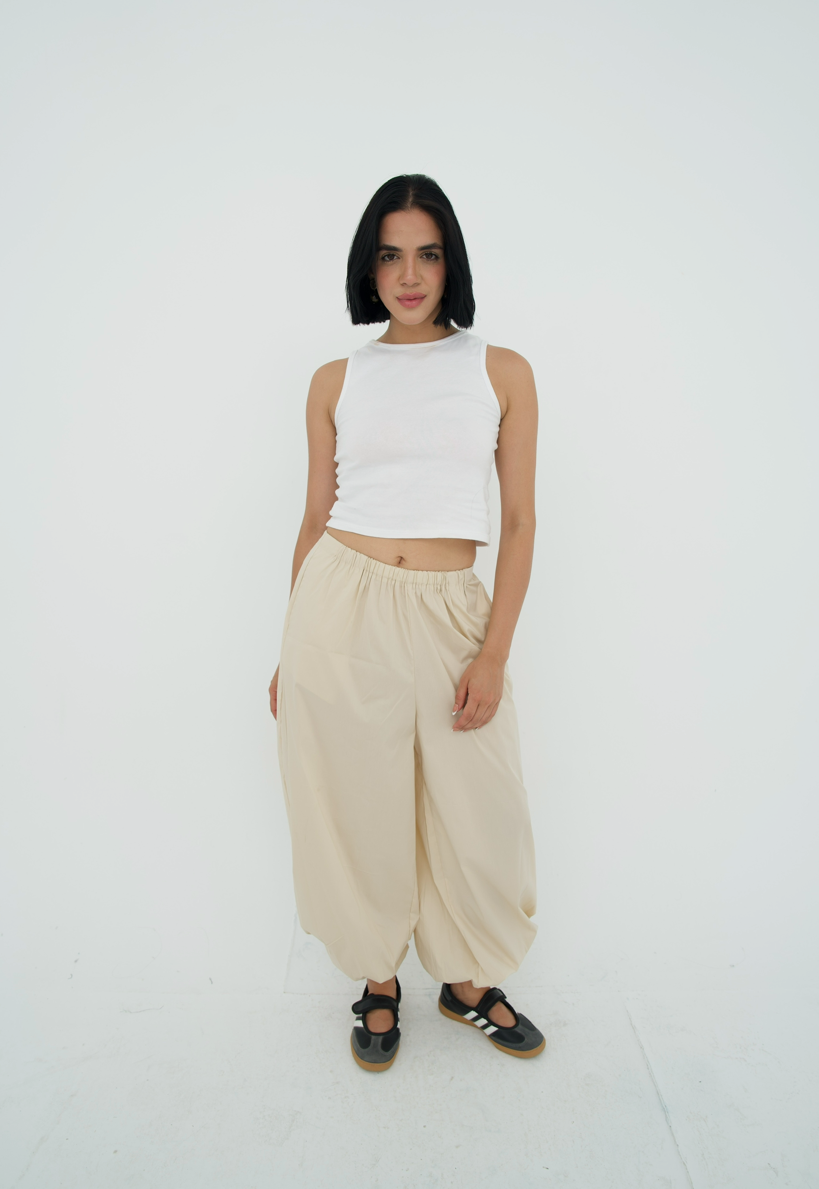 Balloon fit pants