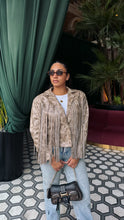 Load image into Gallery viewer, Fringes Faux Leather Jacket
