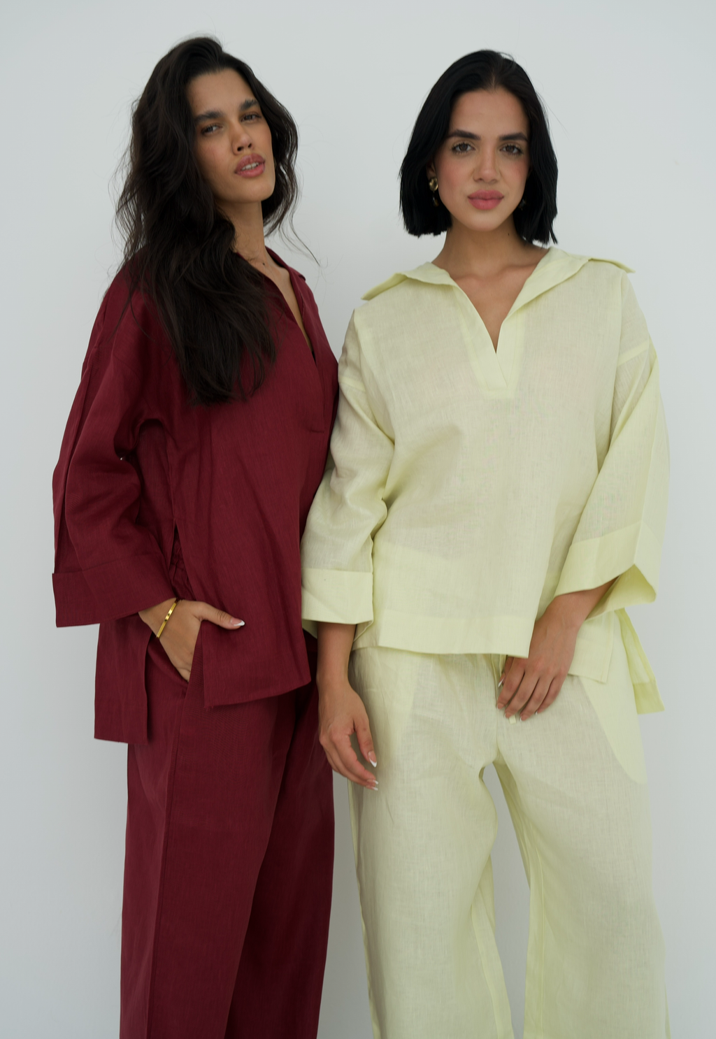 Luna pure linen set
