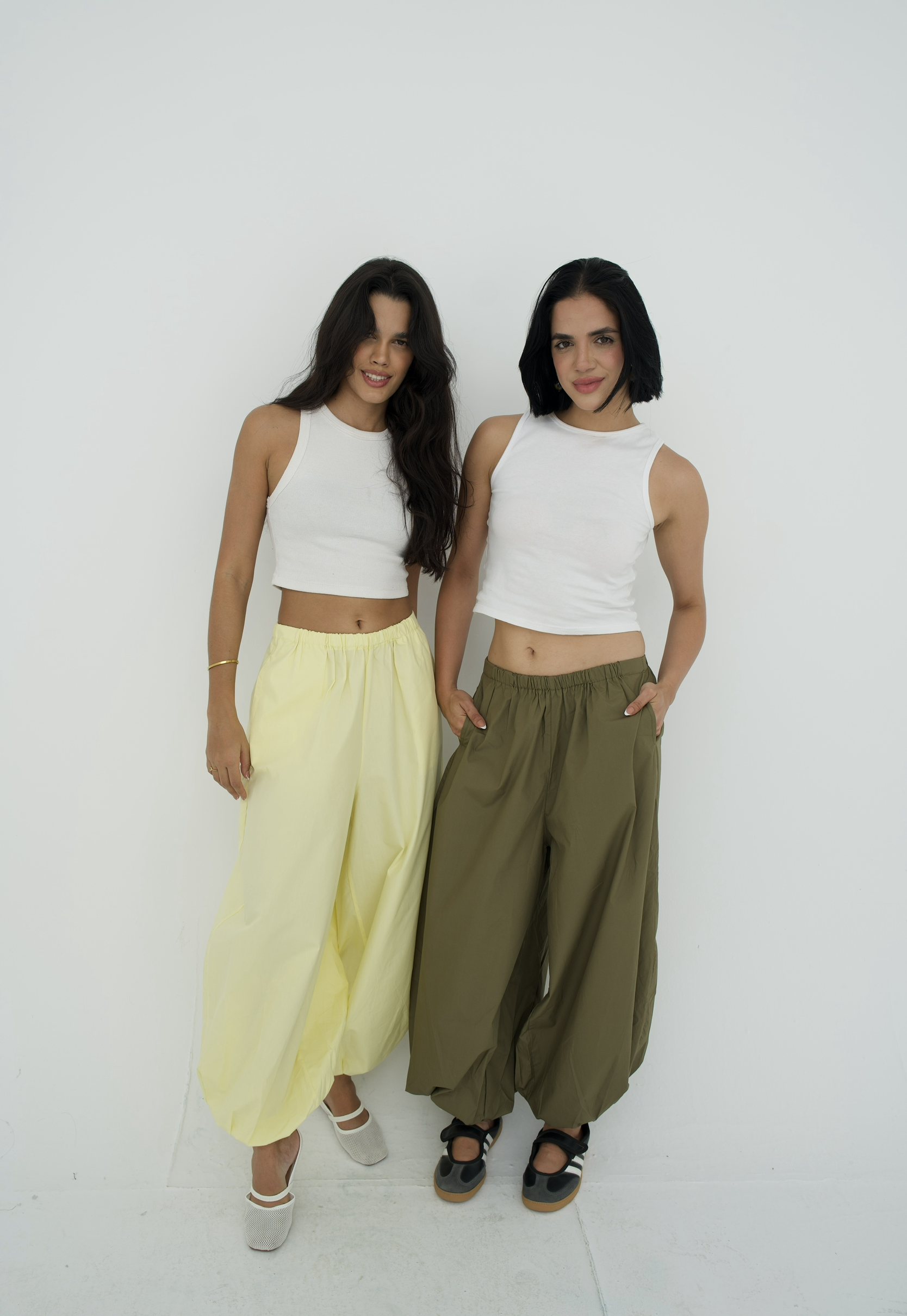 Balloon fit pants