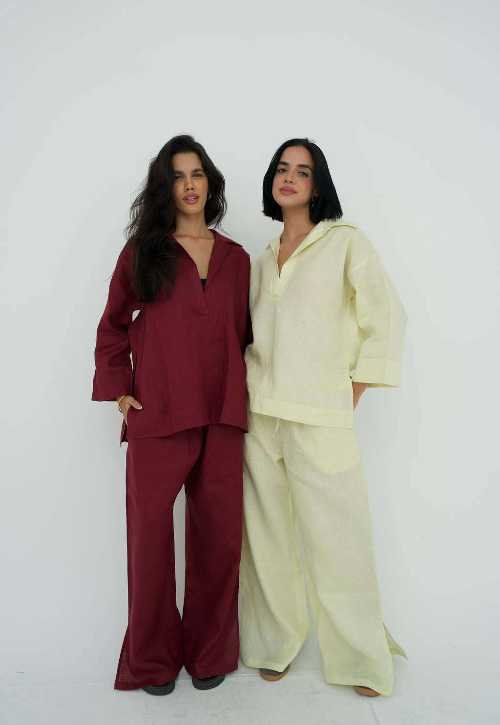Luna pure linen set