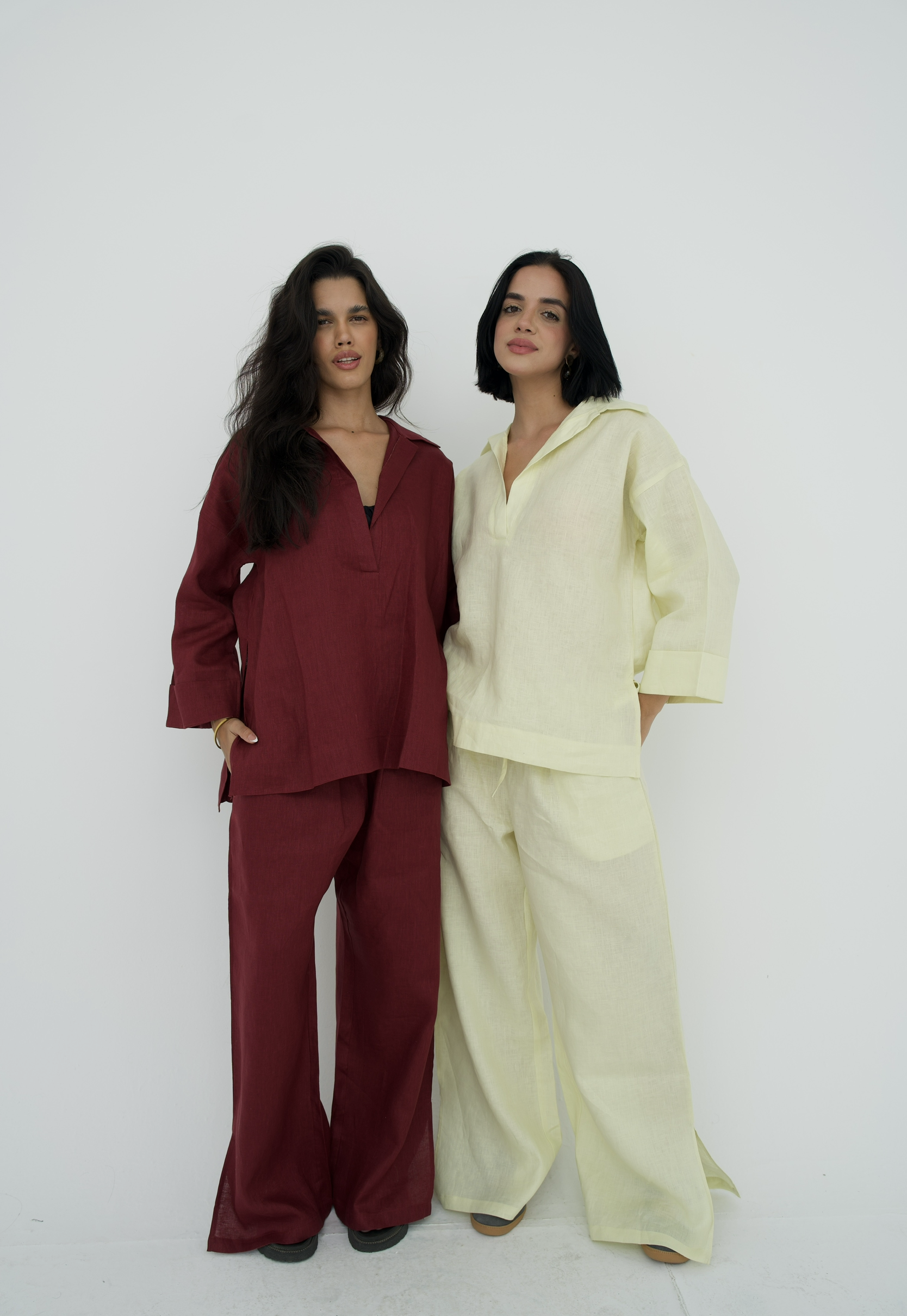 Luna pure linen set