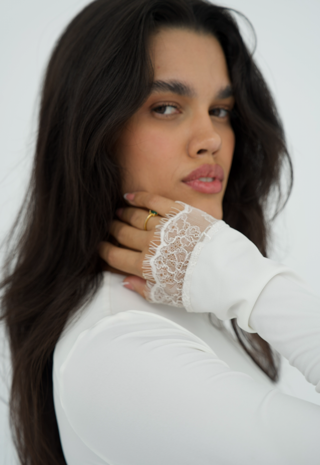 Sculpted Lace Top