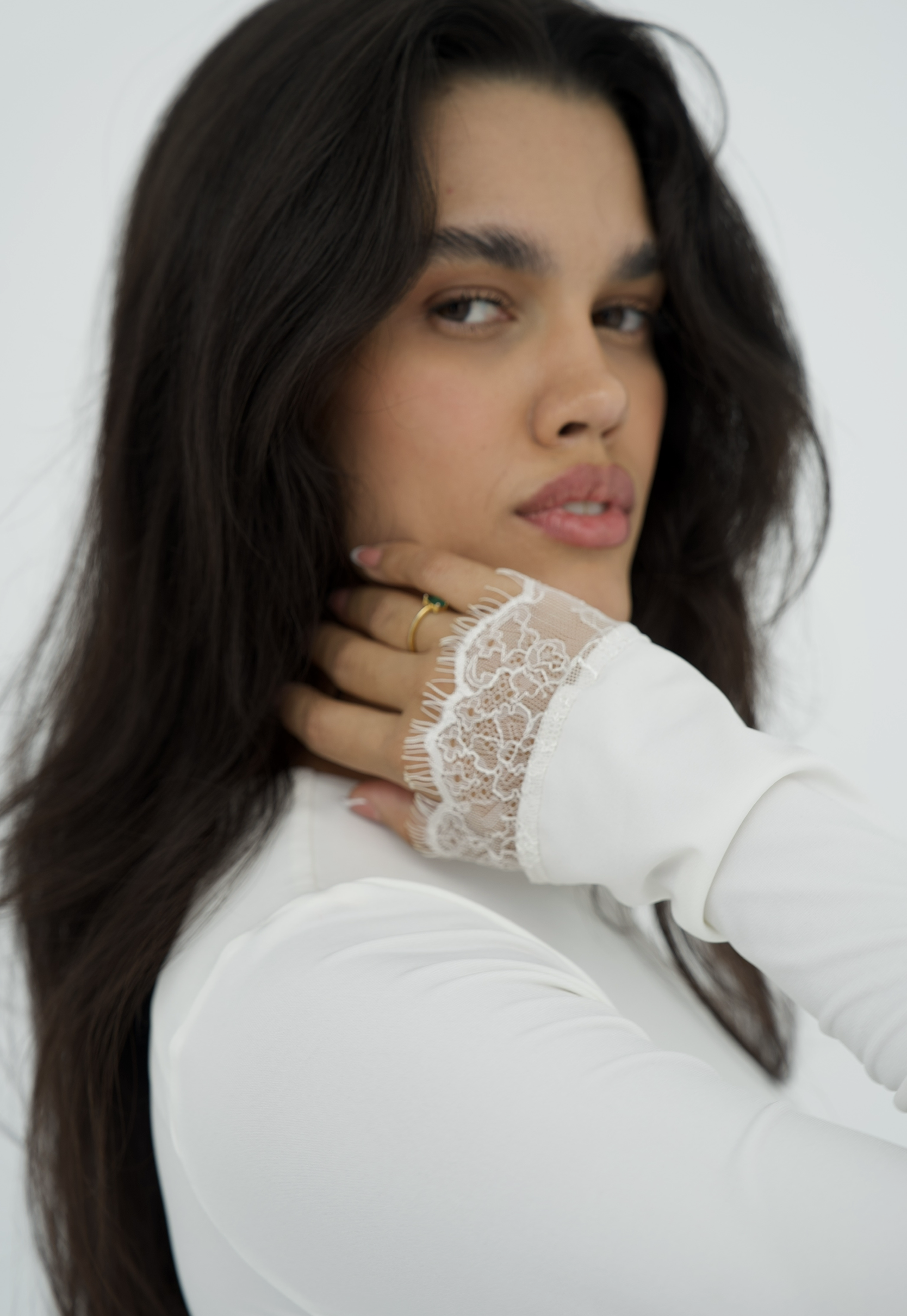 Sculpted Lace Top