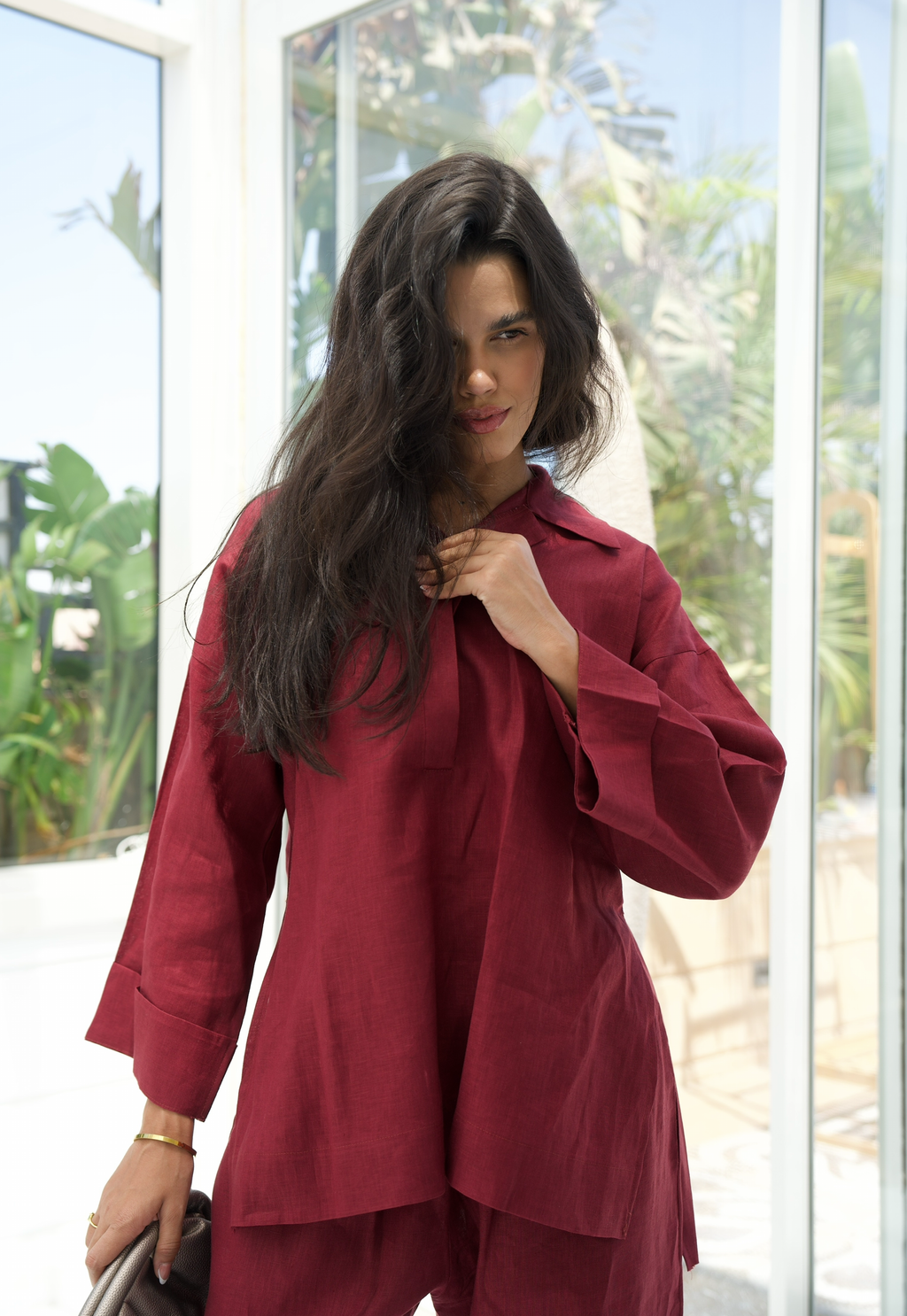 Luna pure linen set