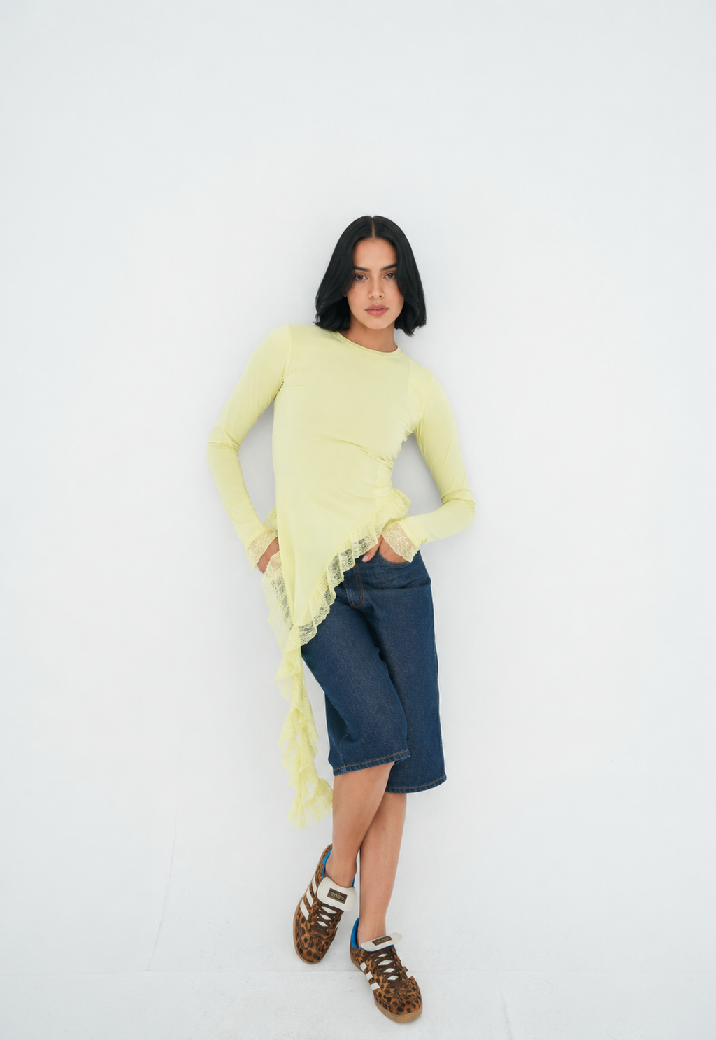 Sculpted Lace Top