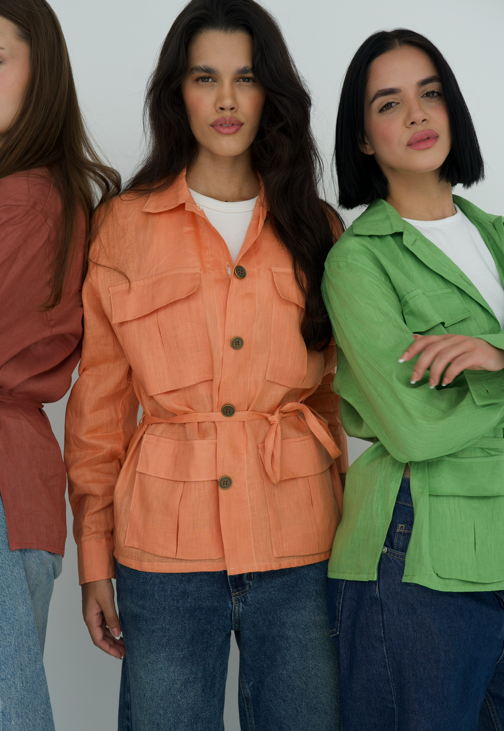 Cargo Linen Shirt