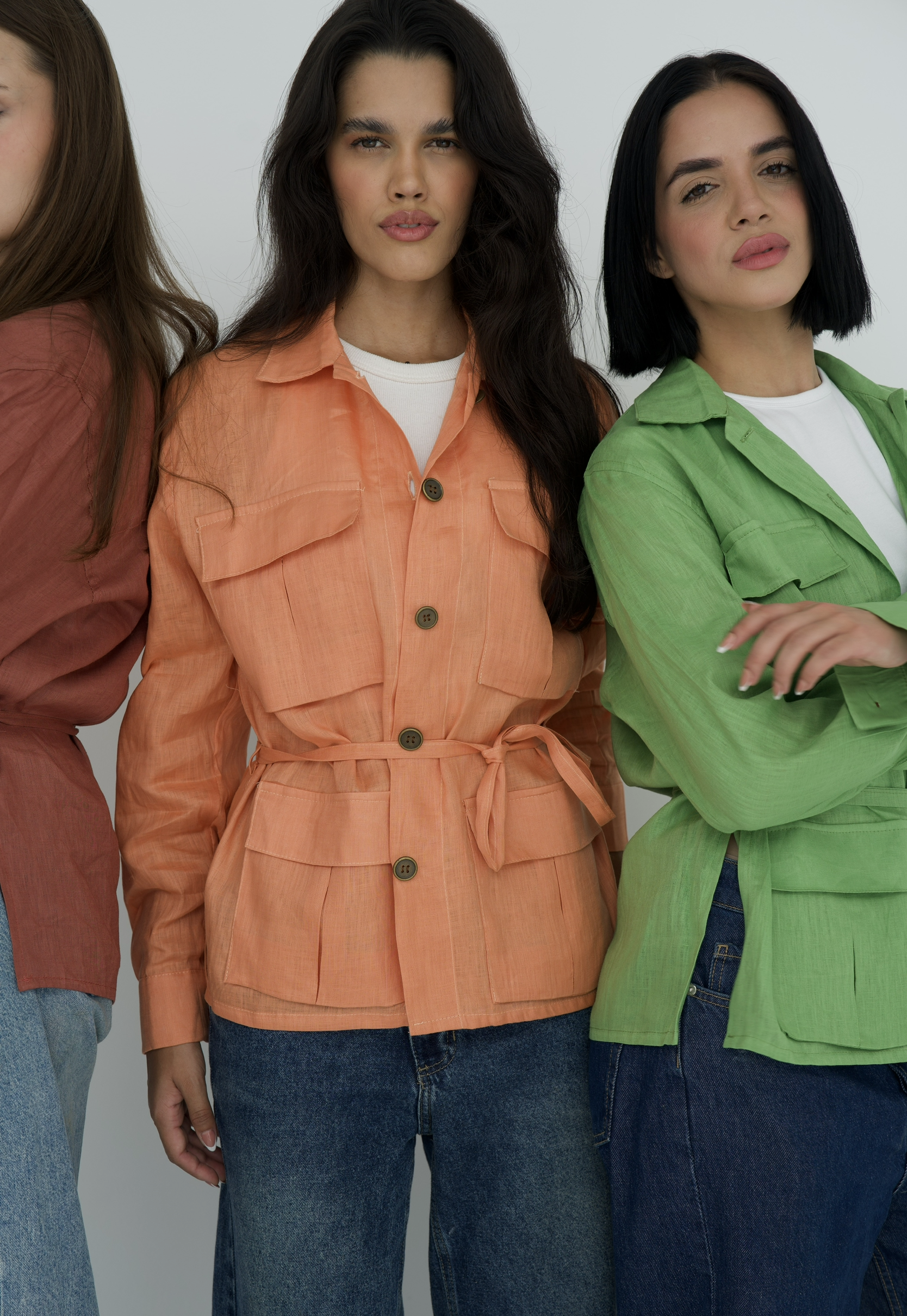 Cargo Linen Shirt